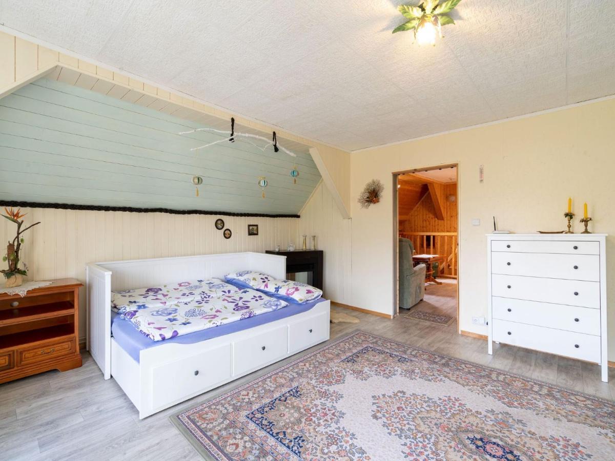 Country Cottage With Sauna And Bubble Bath Kraslice Exterior photo